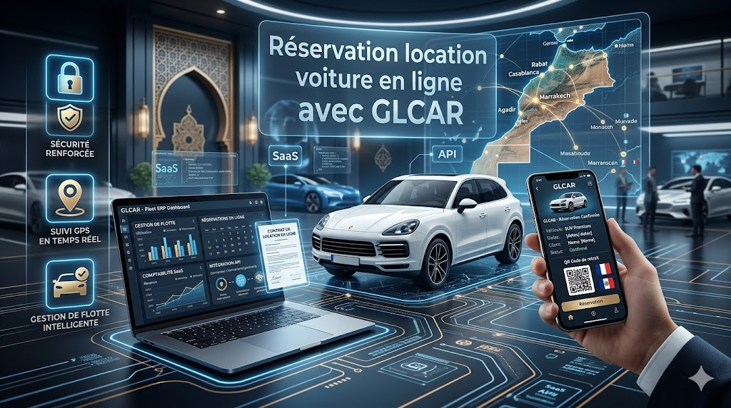 GLCAR : la révolution digitale des agences de location de voitures au Maroc