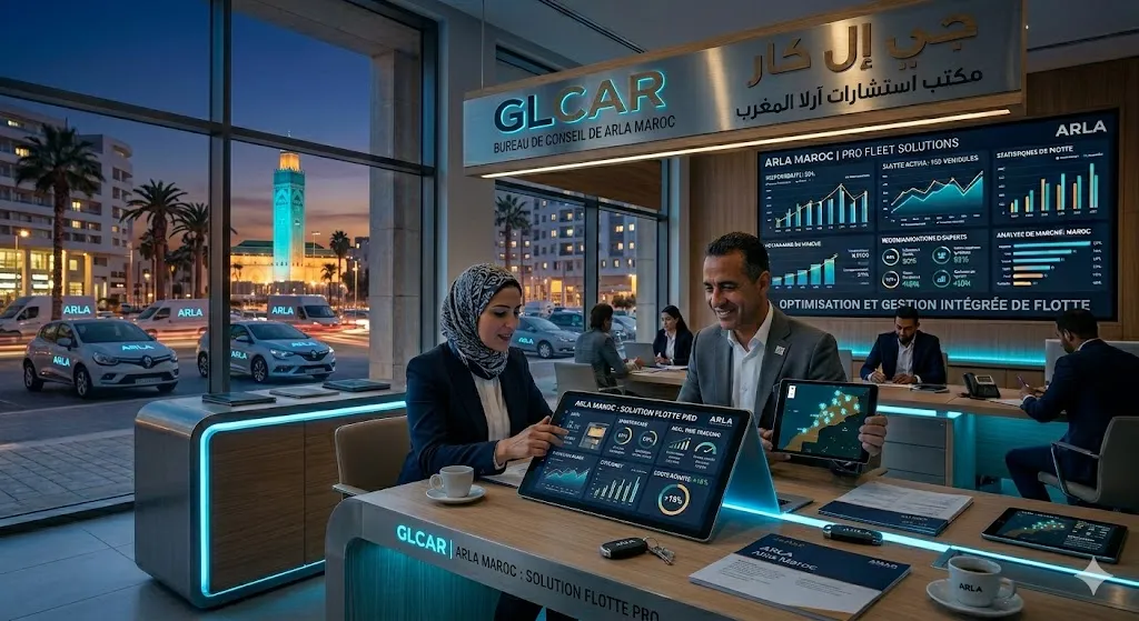 GLCAR Bureau de Consiel de ARLA Maroc : Solution Flotte Pro
