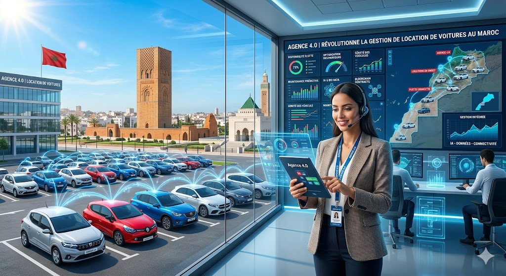 Comment l’Agence 4.0 Révolutionne la Gestion de Location de Voitures au Maroc