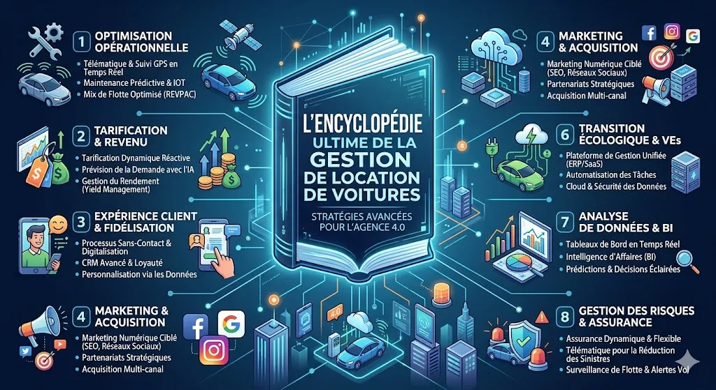 L’Encyclopédie Ultime de la Gestion de Location de Voitures : Stratégies Avancées pour l’Agence 4.0