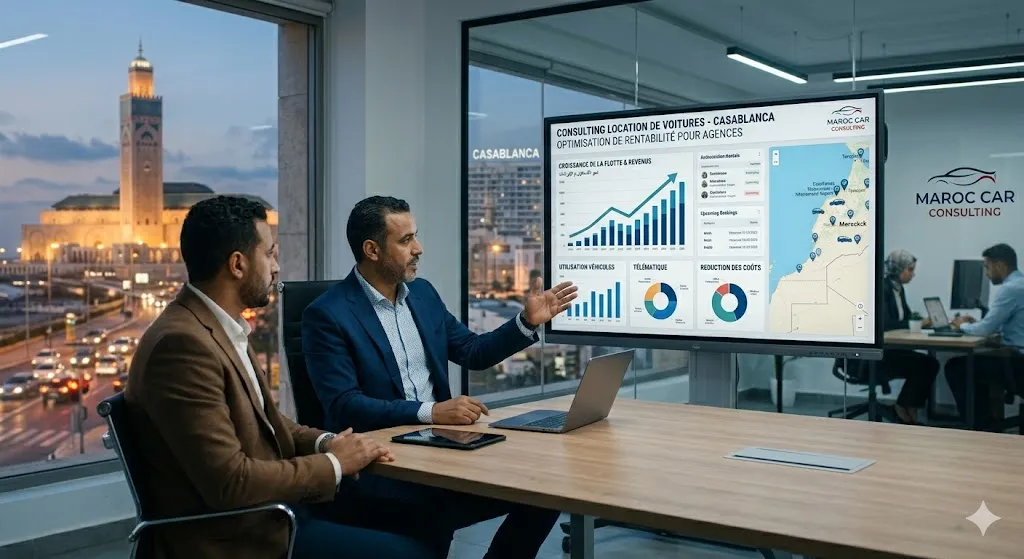Bureau de consulting de la location de voitures